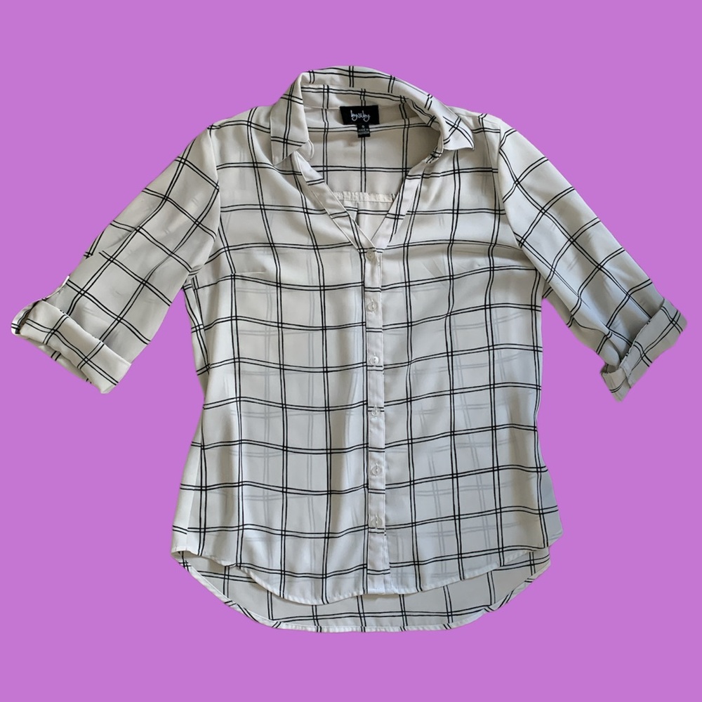 Black & White Blouse